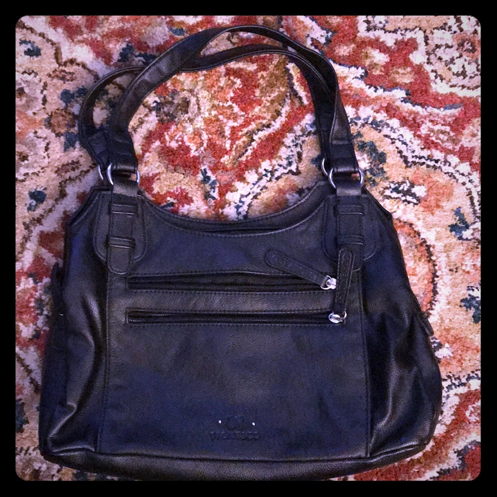 Genuine leather purse handbag